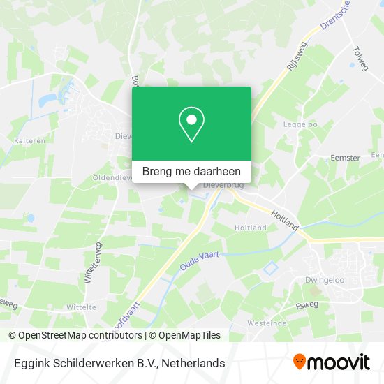 Eggink Schilderwerken B.V. kaart