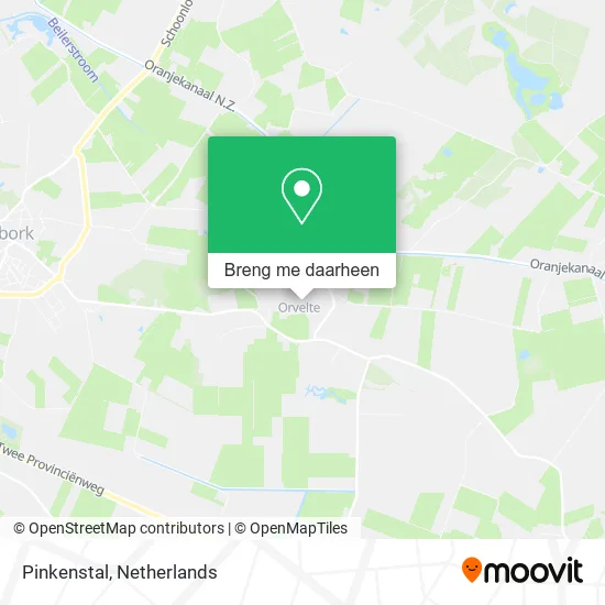Pinkenstal kaart
