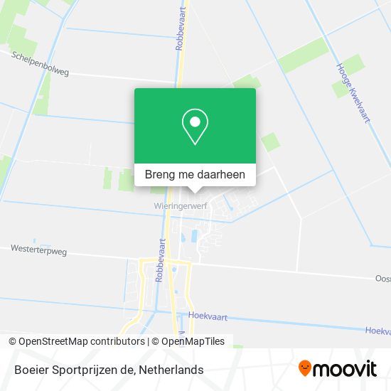 Boeier Sportprijzen de kaart