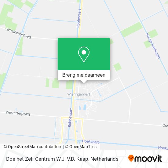 Doe het Zelf Centrum W.J. V.D. Kaap kaart