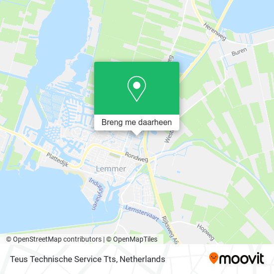 Teus Technische Service Tts kaart