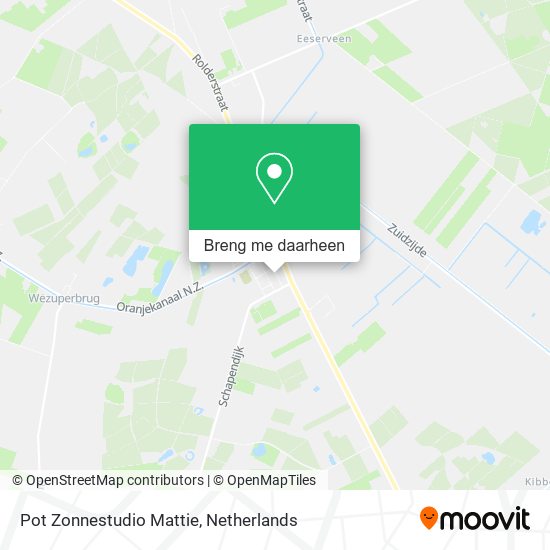 Pot Zonnestudio Mattie kaart