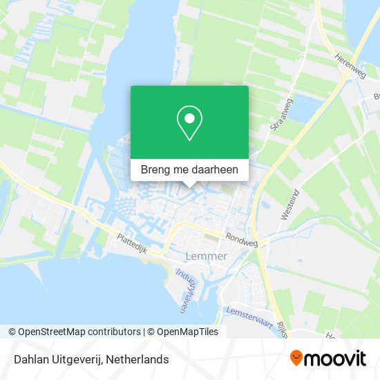 Dahlan Uitgeverij kaart