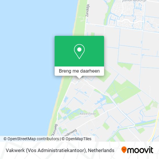 Vakwerk (Vos Administratiekantoor) kaart