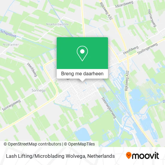 Lash Lifting / Microblading Wolvega kaart