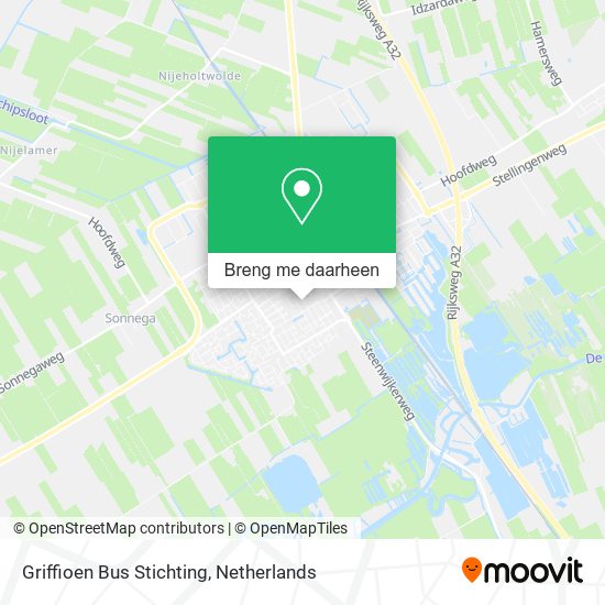 Griffioen Bus Stichting kaart