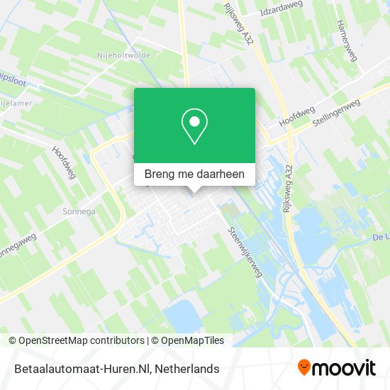 Betaalautomaat-Huren.Nl kaart