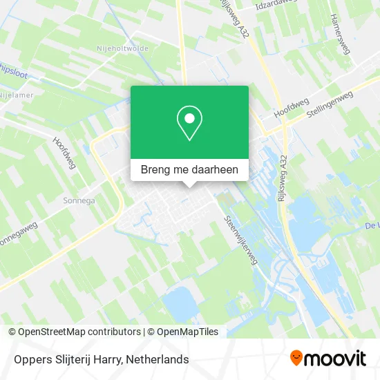 Oppers Slijterij Harry kaart