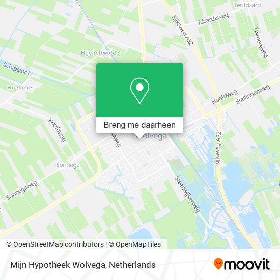 Mijn Hypotheek Wolvega kaart