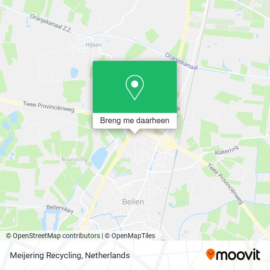 Meijering Recycling kaart