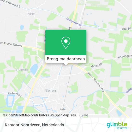 Kantoor Noordveen kaart