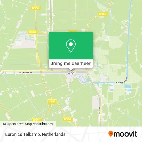 Euronics Telkamp kaart