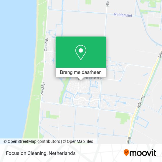 Focus on Cleaning kaart