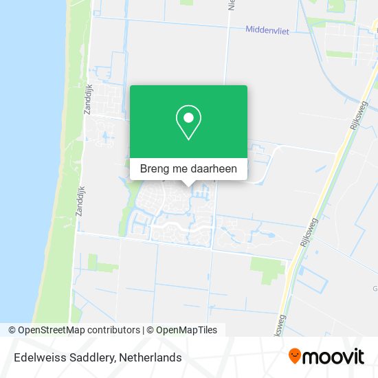 Edelweiss Saddlery kaart