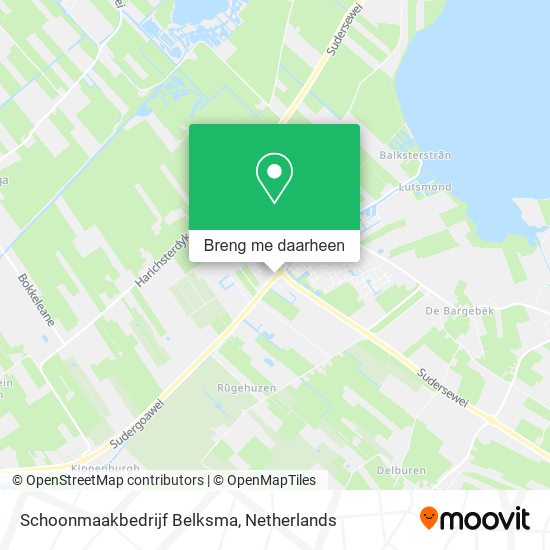 Schoonmaakbedrijf Belksma kaart