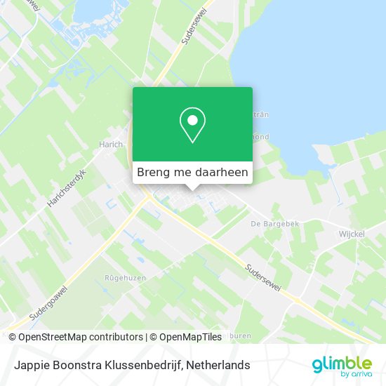 Jappie Boonstra Klussenbedrijf kaart