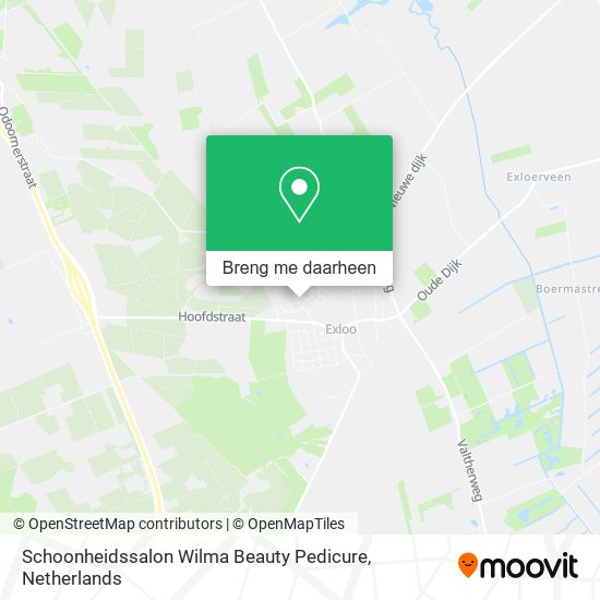 Schoonheidssalon Wilma Beauty Pedicure kaart