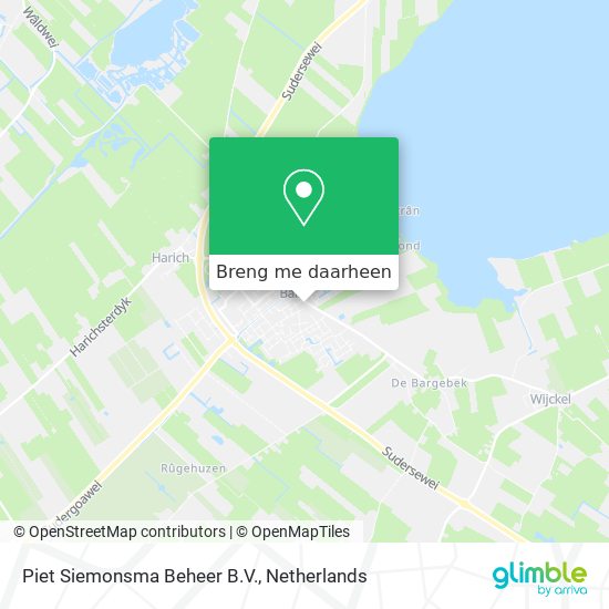 Piet Siemonsma Beheer B.V. kaart