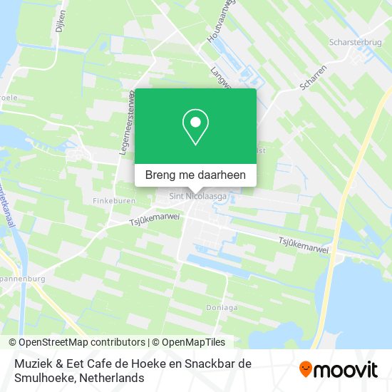 Muziek & Eet Cafe de Hoeke en Snackbar de Smulhoeke kaart