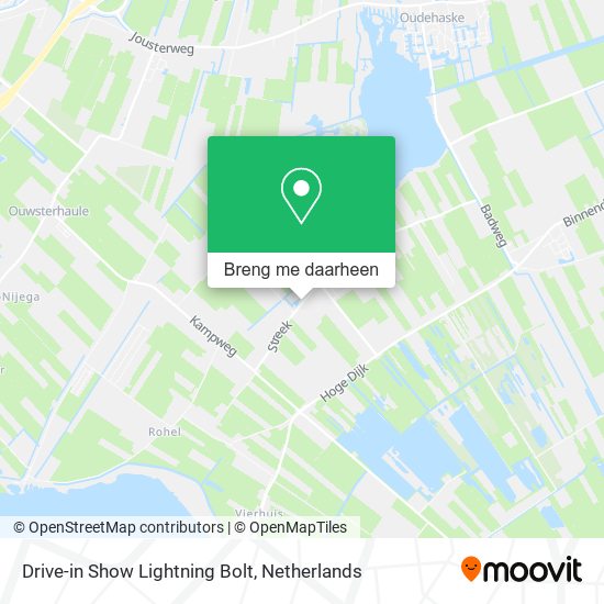 Drive-in Show Lightning Bolt kaart