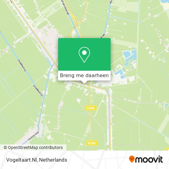 Vogeltaart.Nl kaart