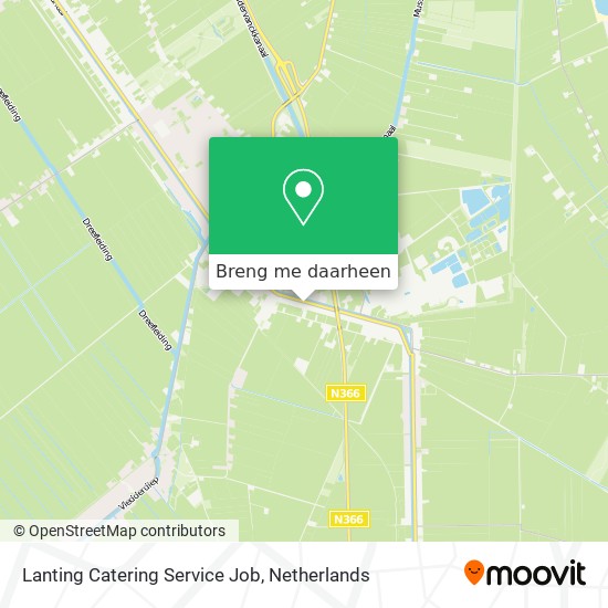 Lanting Catering Service Job kaart