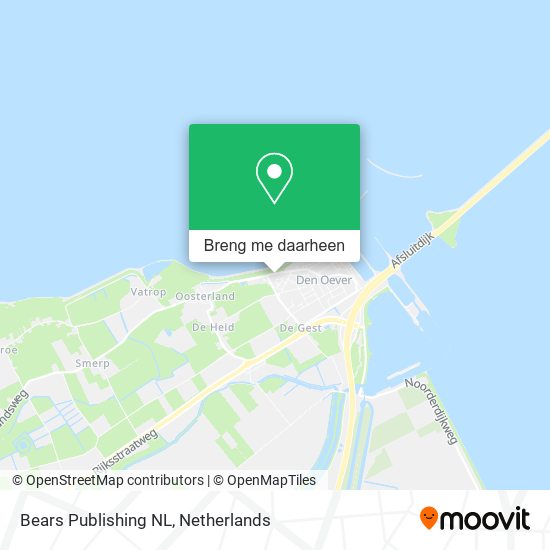 Bears Publishing NL kaart