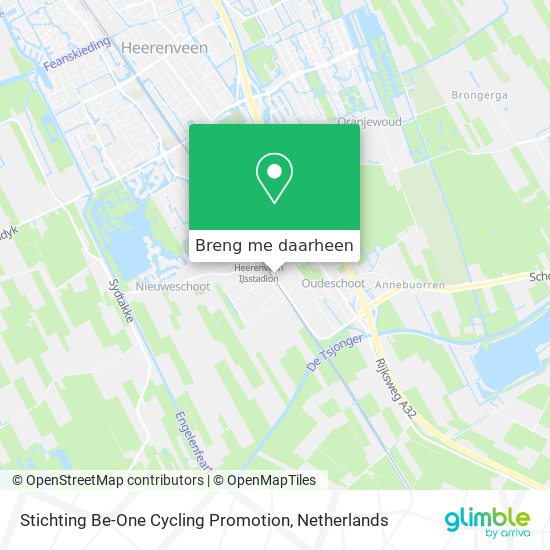 Stichting Be-One Cycling Promotion kaart