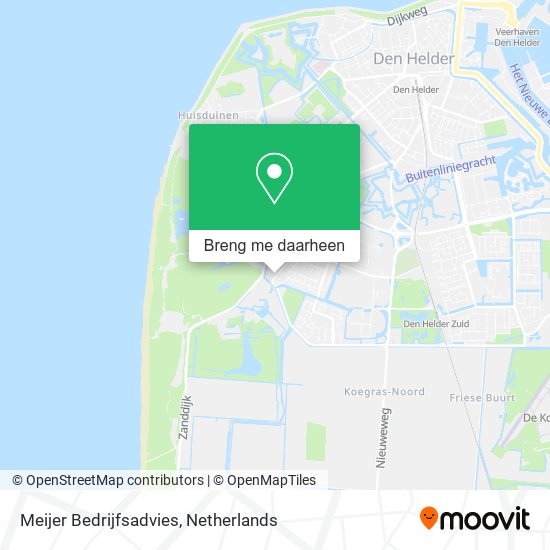 Meijer Bedrijfsadvies kaart