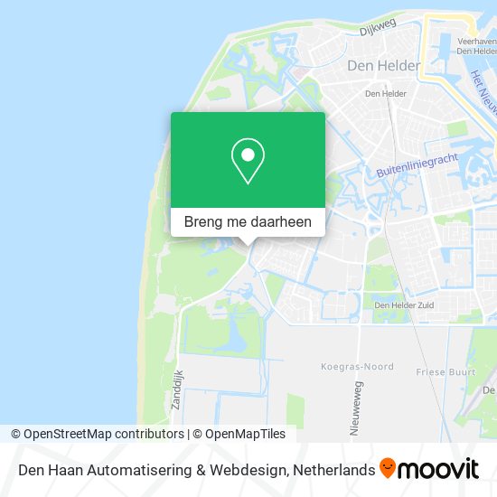 Den Haan Automatisering & Webdesign kaart