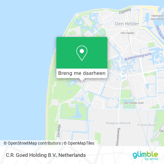 C.R. Goed Holding B.V. kaart