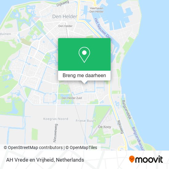 AH Vrede en Vrijheid kaart