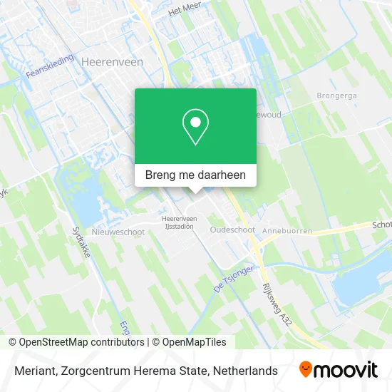 Meriant, Zorgcentrum Herema State kaart