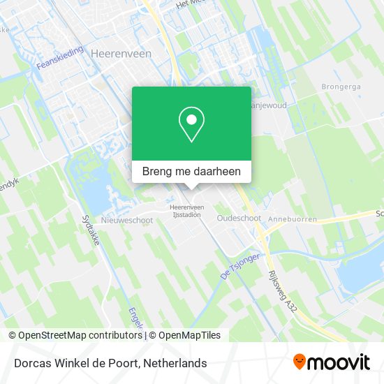 Dorcas Winkel de Poort kaart
