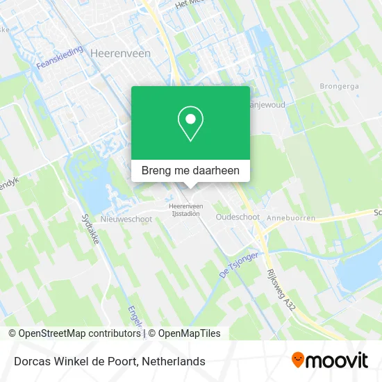 Dorcas Winkel de Poort kaart