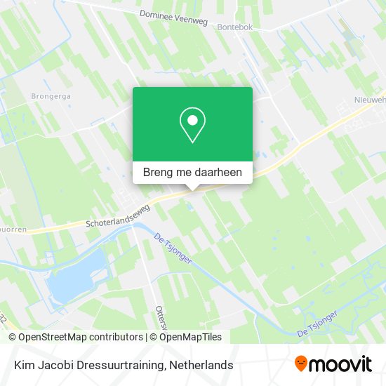 Kim Jacobi Dressuurtraining kaart