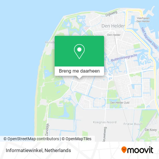 Informatiewinkel kaart