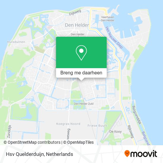 Hsv Quelderduijn kaart