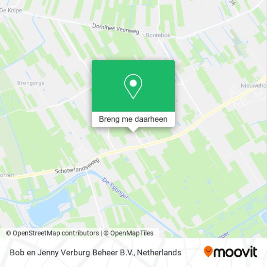 Bob en Jenny Verburg Beheer B.V. kaart