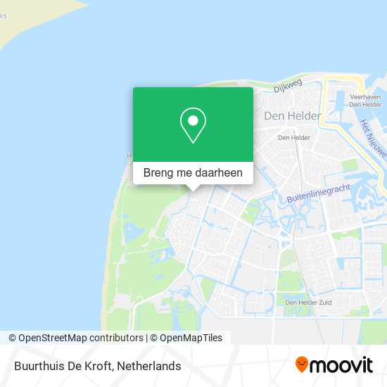 Buurthuis De Kroft kaart