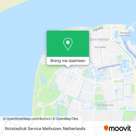 Rotatiedruk Service Meihuizen kaart