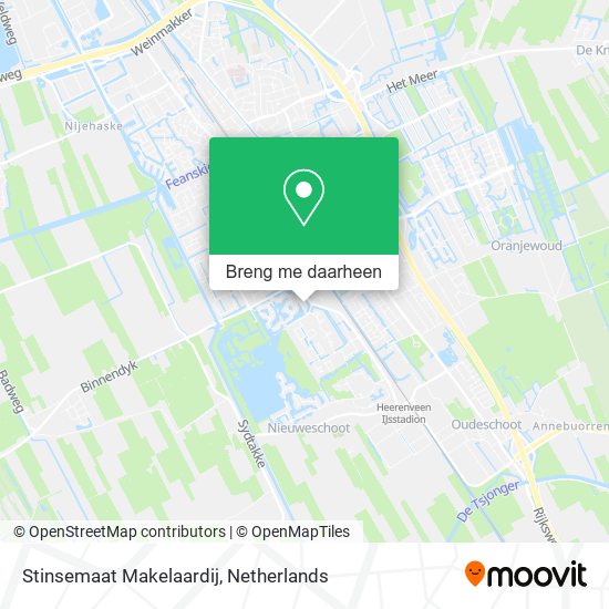 Stinsemaat Makelaardij kaart
