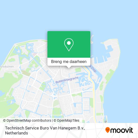 Technisch Service Buro Van Hanegem B.v. kaart