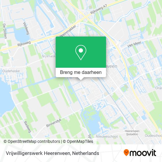 Vrijwilligerswerk Heerenveen kaart