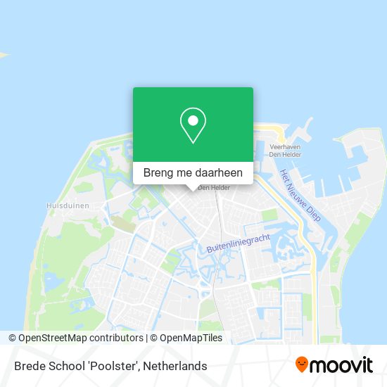 Brede School 'Poolster' kaart