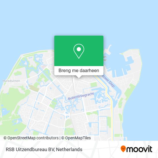 RSB Uitzendbureau BV kaart