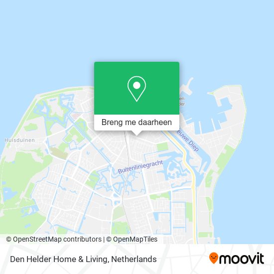 Den Helder Home & Living kaart