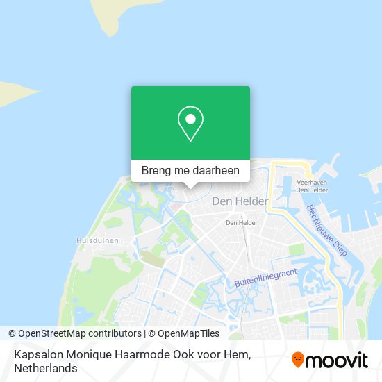 Kapsalon Monique Haarmode Ook voor Hem kaart