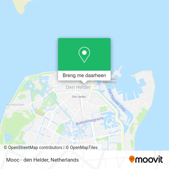 Mooc - den Helder kaart