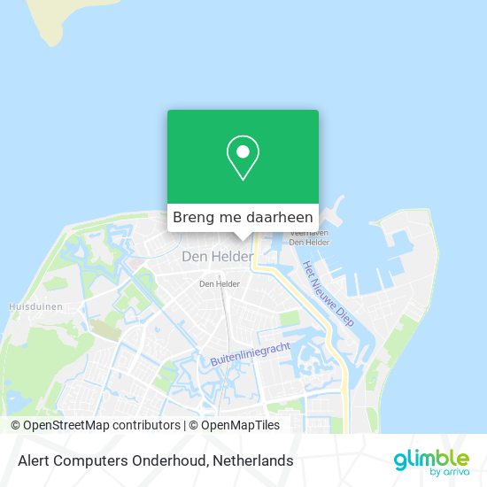 Alert Computers Onderhoud kaart